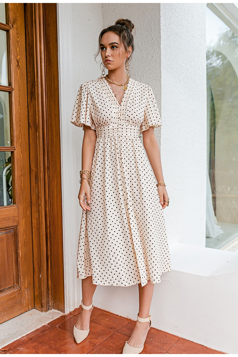 Romantic Summer Dress – GreenLeafHarmony